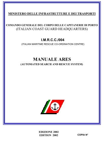Manuale ARES edizione 2002 - Guardia Costiera