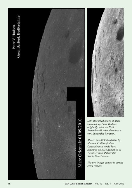 Vol 49, No 4, April 2012 - BAA Lunar Section