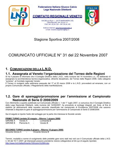 Com_N31 - Figc