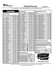 Barnes Greenhouses Inc 2012 Product List