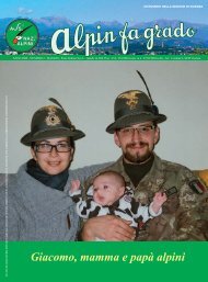 Giacomo, mamma e papÃ  alpini - Sezione Vicenza