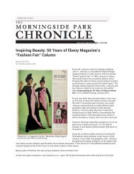 Inspiring Beauty: 50 Years of Ebony Magazine's âFashion Fair ...