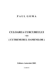 Culoarea curcubeului '77 - Romanimea