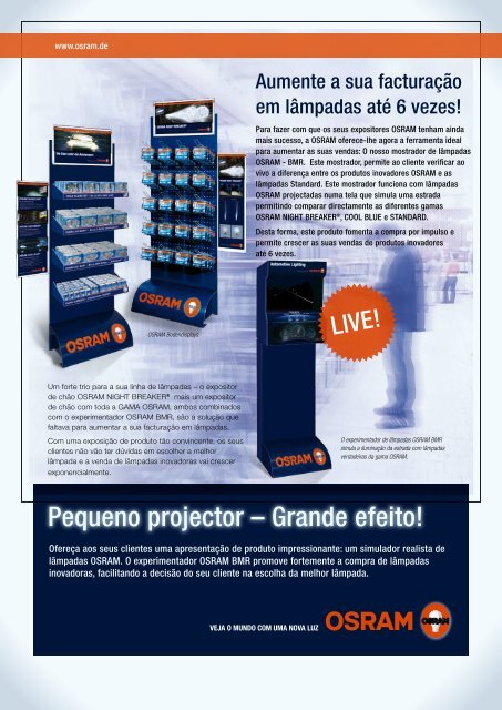 CLIQUE AQUI e veja PDF da campanha OSRAM - auto|aftermarket ...