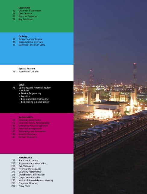 Download Annual Report 2005 (PDF) - Sembcorp