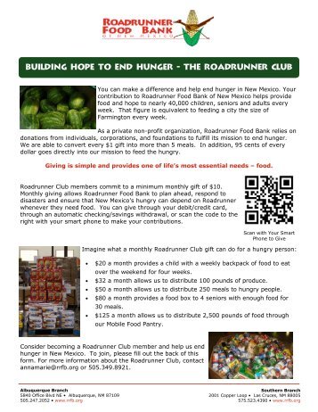Download PDF - Roadrunner Food Bank