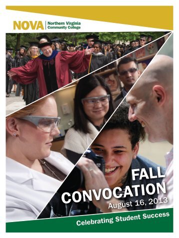 FALL CONVOCATION - Northern Virginia Community College