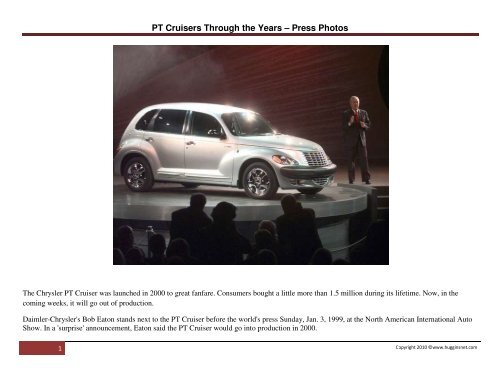 Chrysler PT Cruiser Workshop Manual 2000 - 2010 PT Free Factory