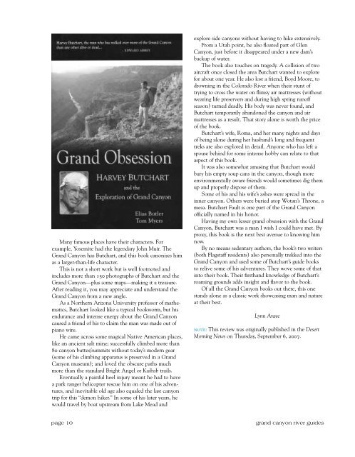 boatman's quarterly review - Grand Canyon River Guides