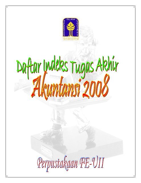 abstrak akuntansi 2008 - DIGITAL LIBRARY - FAKULTAS EKONOMI ...