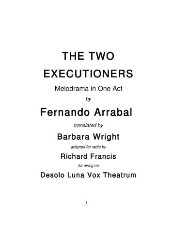 THE TWO EXECUTIONERS.pdf - KBOO Community Radio