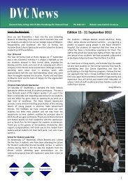 Newsletter No 15 21 September 2012 - Diamond Valley College
