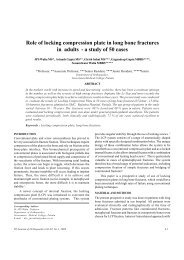 Role of locking compression plate in long bone fractures in adults - a ...