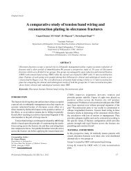 A comparative study of tension band wiring and reconstruction ...