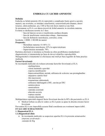 9.embolia cu lichid amniotic - filantropia.ro