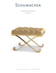 VENETO BENCH - Schumacher