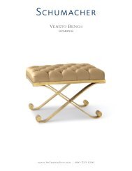 Veneto bench - Schumacher