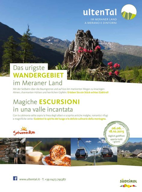 Merano Magazin Sommer 2015