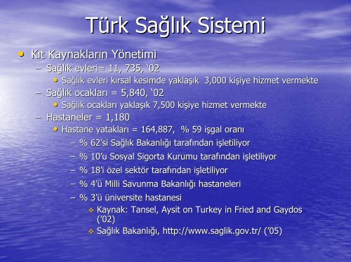 UluslararasÄ± AraÅtÄ±rma Kapasitesinin GeliÅimi - SaÄlÄ±k Ä°daresi BÃ¶lÃ¼mÃ¼