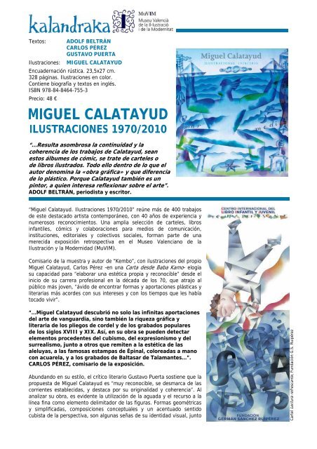 Miguel Calatayud Ilustraciones 1970-2010.pdf - Kalandraka