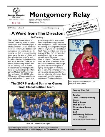 Jun 09 complete newsletter in PDF format - Special Olympics - MD ...