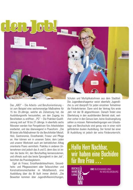 WIP Stadtteil-Magazin Nr.1/2015