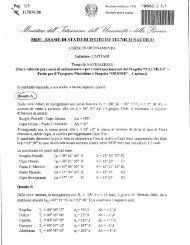 M630 - ESAME DI STATO DI ISTITUTO TECNICO NAUTICO - Artiglio