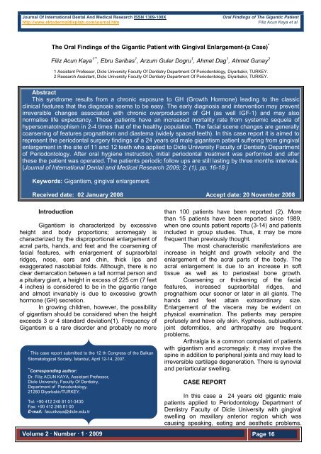 MW efficacy in DSP - Ektodermal Displazi Grubu, Ectodermal ...