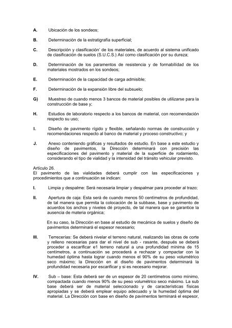 REGLAMENTO DE LA LEY DE FRACCIONAMIENTOS ... - Guanajuato