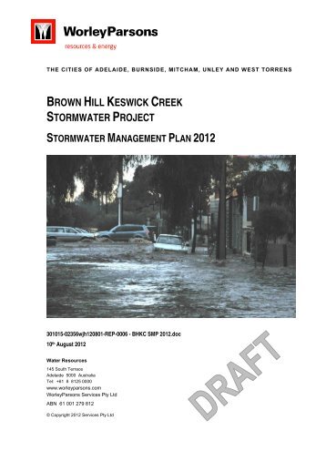 Brown Hill and Keswick Creek Stormwater Project Management ...