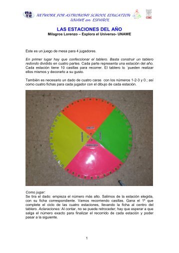 Estaciones del año - sac.csic.es