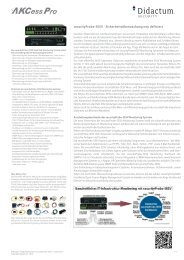 Produktdatenblatt AKCP securityProbe-5ESV (Art.Nr. 11200) Rack Monitoring System