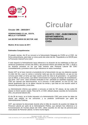 CIRCULAR 200.pdf - sac.csic.es