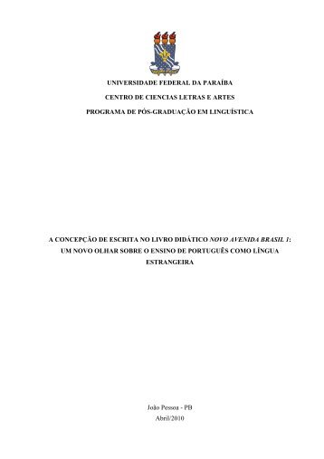 capas Gualberto final - DSpace/UFPB (REI) - Universidade Federal ...