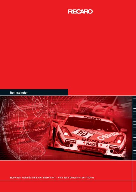 Katalog Recaro Rennschalen (PDF) - BSA Motorsport