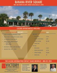 banana river square - victory real estate investments llc