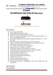 U6200, Receptor TDT HD doble tuner CI FTE MAXIMAL