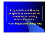 Proyecto Grami. Nuevas perspectivas en evaluaciÃ³n, competencia ...