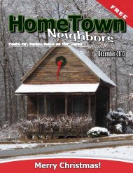 December 2012 - HomeTown Neighbors Magazine
