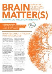 Brain Matter(s) Winter - The Florey Institute