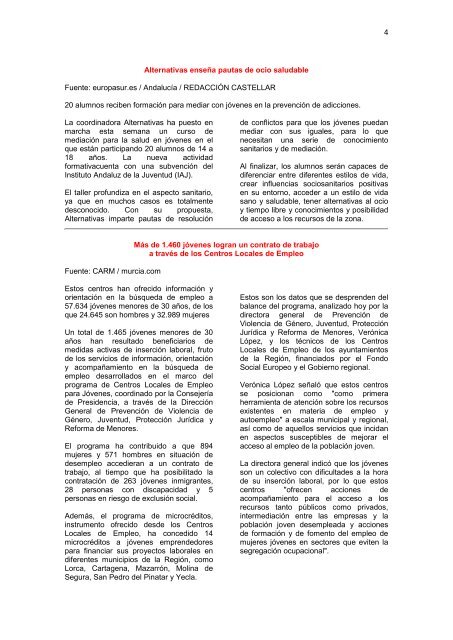 Resumen NÂº 120 JULIO 2013 / Semana 3 - Fepsu.es