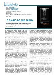 O diario de Ana Frank - Kalandraka