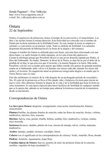 Bajar el Ritual (de mi BOS) - Wicca Argentina