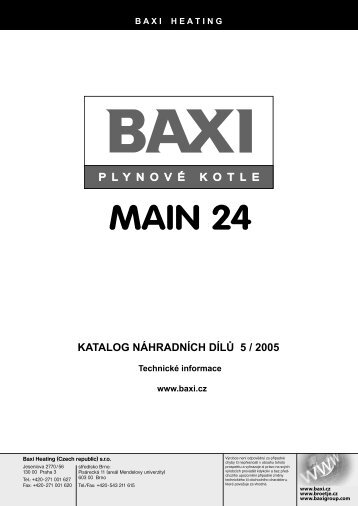 Katalog MAIN.indd - Baxi