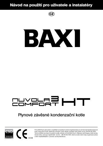 NÃ¡vod - Baxi