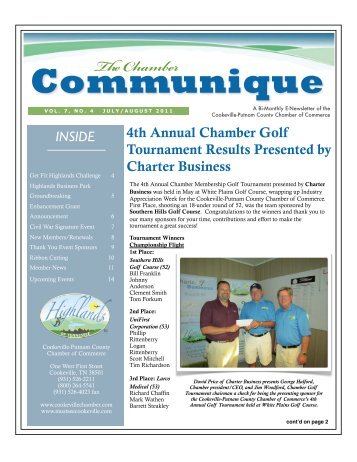Member News - Cookeville Chamber