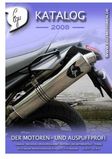 Katalog herunterladen - EGU-Motoren