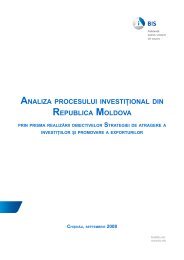 Analiza procesului investitional din Republica Moldova - Bis.md