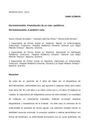 CASO CLÃNICO Dermatomiositis. PresentaciÃ³n de un ... - MULTIMED