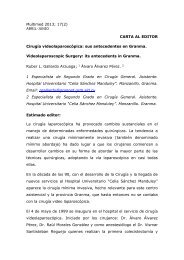 Multimed 2013; 17(2) CARTA AL EDITOR CirugÃ­a ...